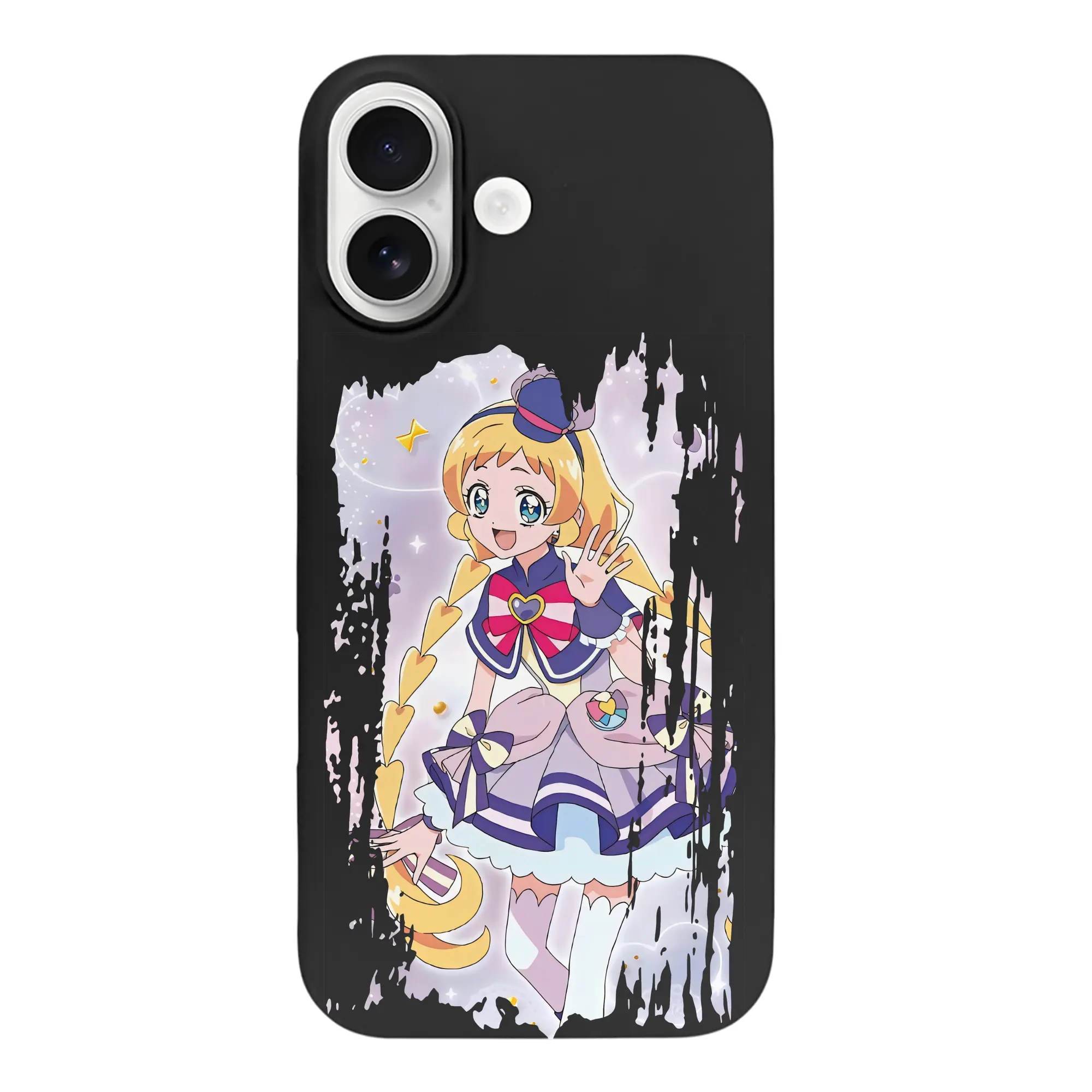 わんだふるぷりきゅあ グッズ 犬飼いろは - iPhone 17 シリーズ シリコンケース 薄型 耐衝撃 指紋防止 ソフトタッチカバー 精密フィット 傷防止 保護ケース iPhone 17/17 Air/17 Pro/17 Pro Max 対応